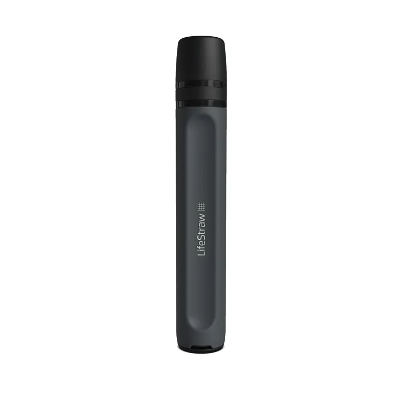 LifeStraw Peak Series Personal Water Filter Straw in Dark Gray